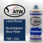 Preview: Land-Rover, Buckingham Blue Pearl, 796 / JGJ: 400ml Sprühdose, von ATW Autoteile West.